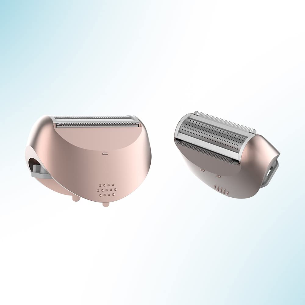Cecotec Bamba SkinCare Depil-Action Wireless Epilator Lithium Battery, 40 Minutes Battery Life, Waterproof, Interchangeable Heads, 2 Speed Settings, Wireless Mode