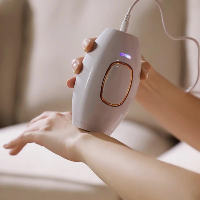 luxderm Glowora Silk3 IPL Epilierer Laser Dauerhafte Haarentfernung Laser Epilierer 5 Energiestufen 2 Modi IPL Epilierer Frauen Achseln Beine Körper