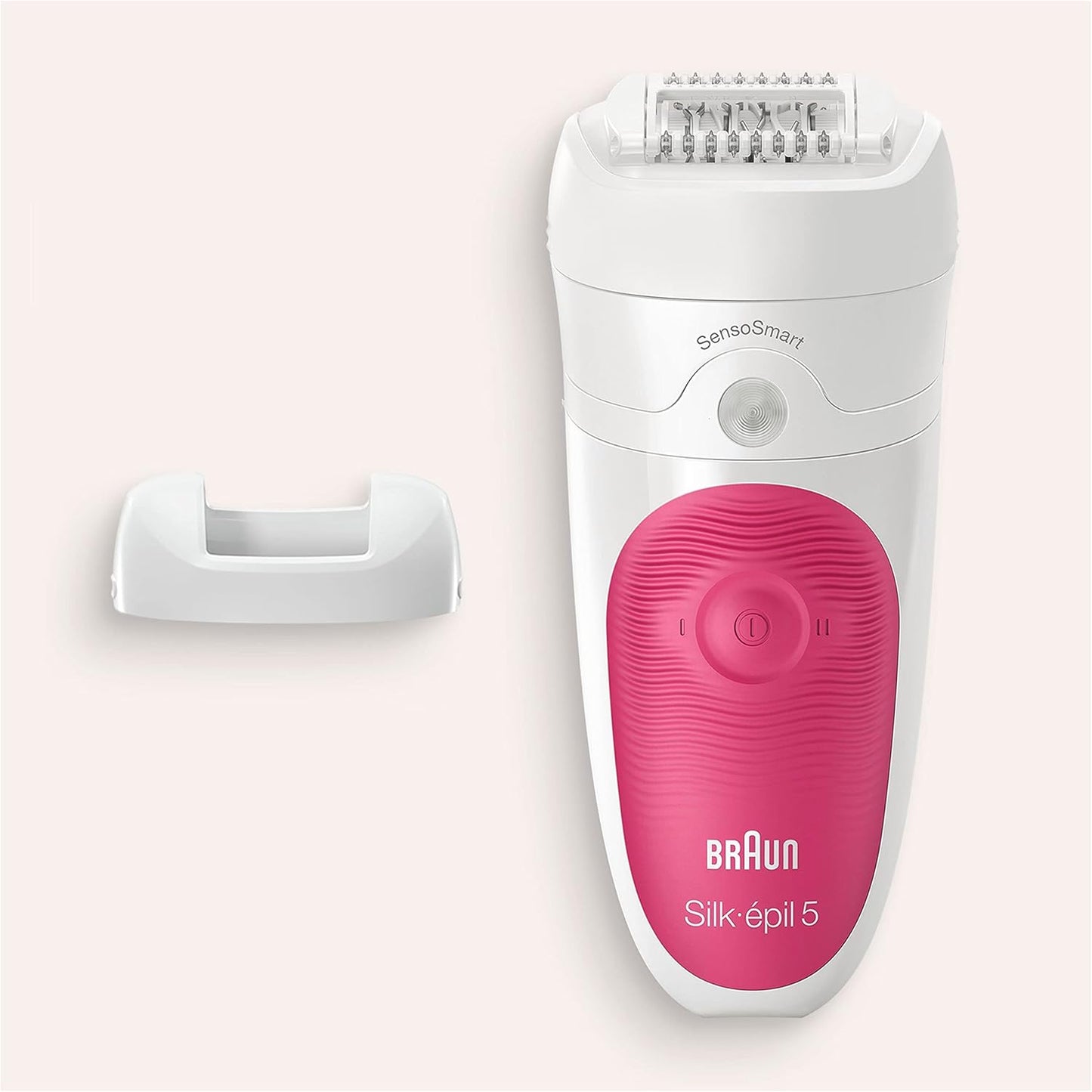 Braun Silk-épil 5 5/500 SensoSmart 28tweezers Pink, White Silk-épil 5 5/500 SensoSmart, 30 min, 1 h
