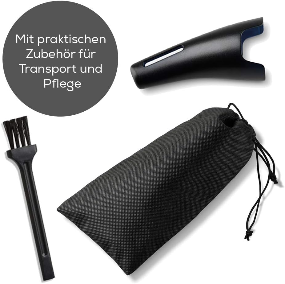 Beurer HR 2000 Präzisionstrimmer zur Korrektur und zum Trimmen von Augenbrauen, Nasen- und Ohrhaaren, inkl. Kammaufsatz und abnehmbarem Schneidaufsatz