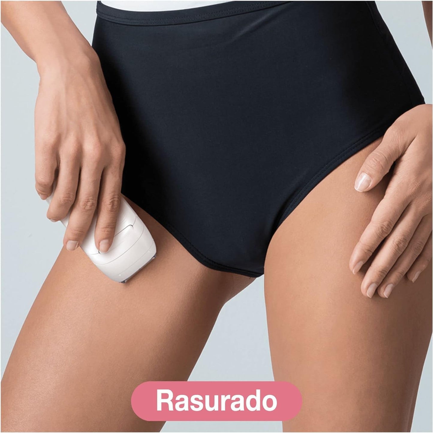Braun Silk-épil 5, Epilierer Damen / Haarentferner für langanhaltende Haarentfernung, Ladyshaver,Trimmeraufsatz, Peelingaufsätz, Made in Germany, 5-060, Weiß/Flamingorosa