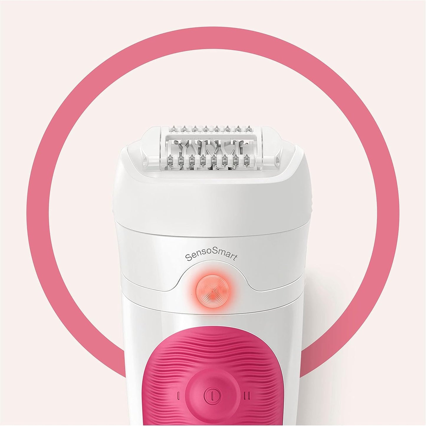 Braun Silk-épil 5 5/500 SensoSmart 28tweezers Pink, White Silk-épil 5 5/500 SensoSmart, 30 min, 1 h