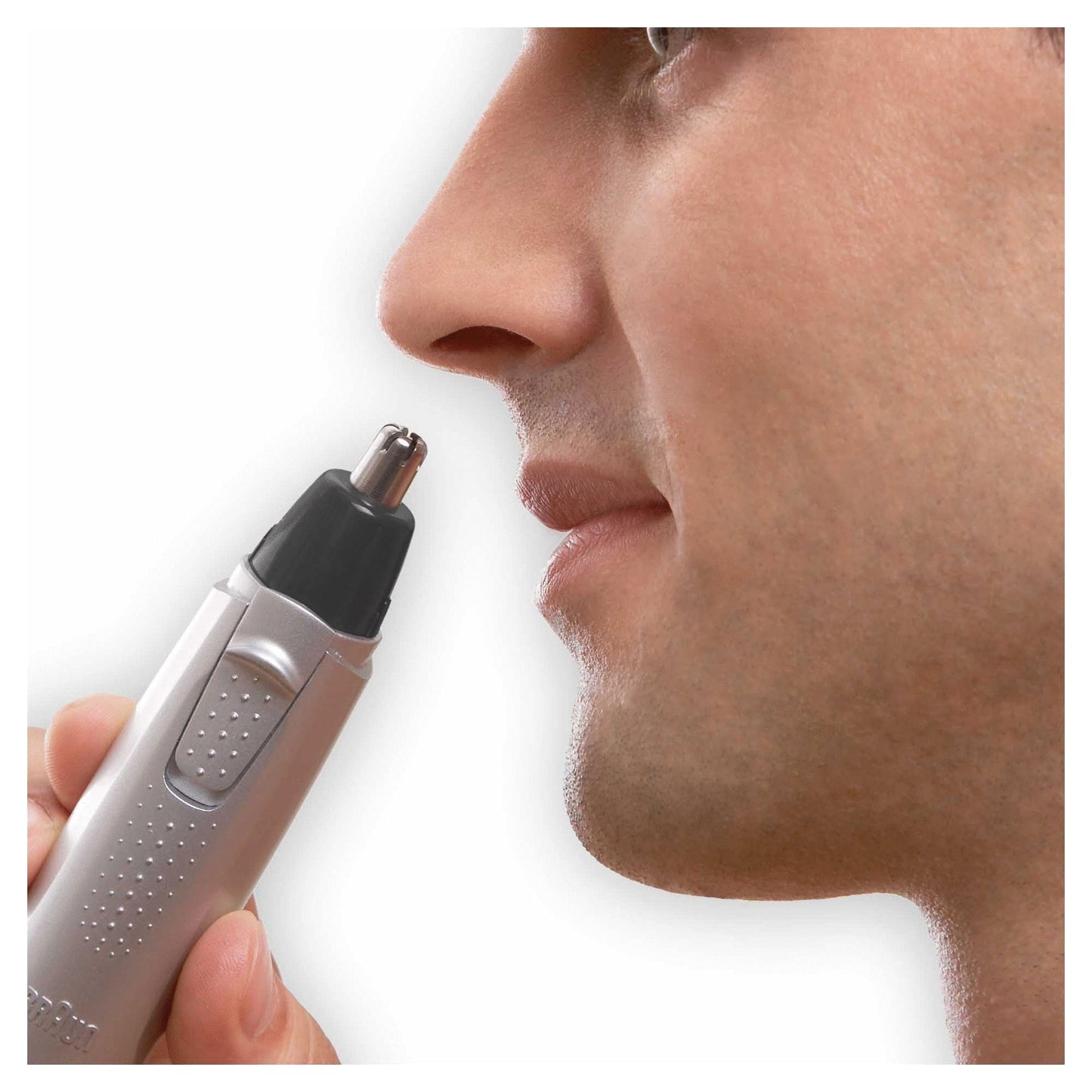 Braun Face Mini-Haarentferner, elektrischer Gesichtshaarentferner für Damen, kleiner Rasierer für schnelle und sanfte Rasur, Oberlippe, Kinn und Wangen, für unterwegs, mit Smartlight, FS1000, weiß