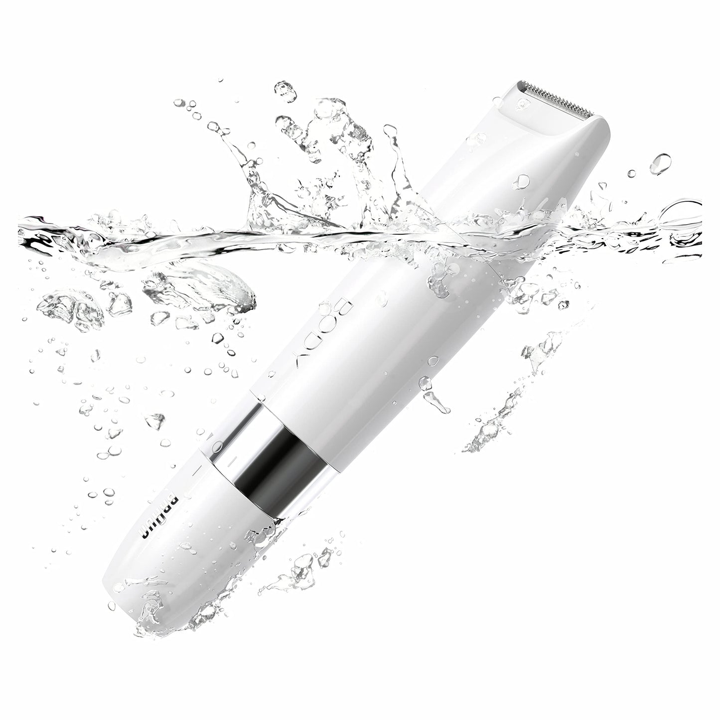 Braun Face Mini-Haarentferner, elektrischer Gesichtshaarentferner für Damen, kleiner Rasierer für schnelle und sanfte Rasur, Oberlippe, Kinn und Wangen, für unterwegs, mit Smartlight, FS1000, weiß
