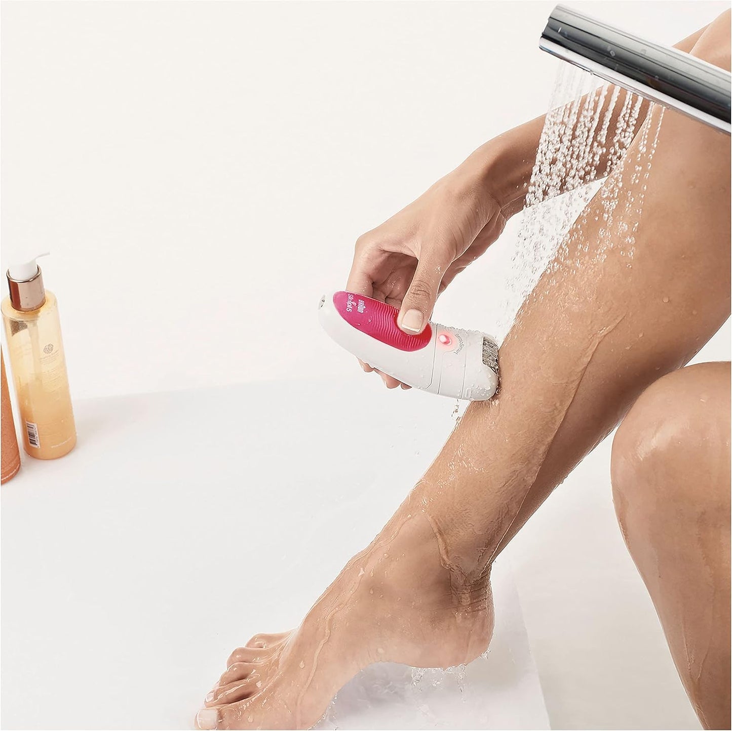 Braun Silk-épil 5 5/500 SensoSmart 28tweezers Pink, White Silk-épil 5 5/500 SensoSmart, 30 min, 1 h