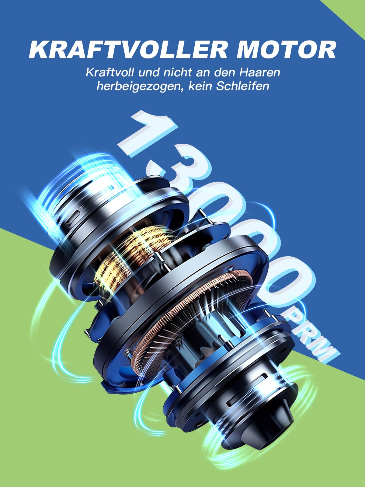 Brigin Nasenhaartrimmer, Wiederaufladbarer Nasenhaarschneider mit LED-Anzeige, 2 IN 1 Schmerzfreier Multifunktionaler Ohr und Nasenhaartrimmer mit IPX7 Wasserdichten, Doppelschneidigen Klingen