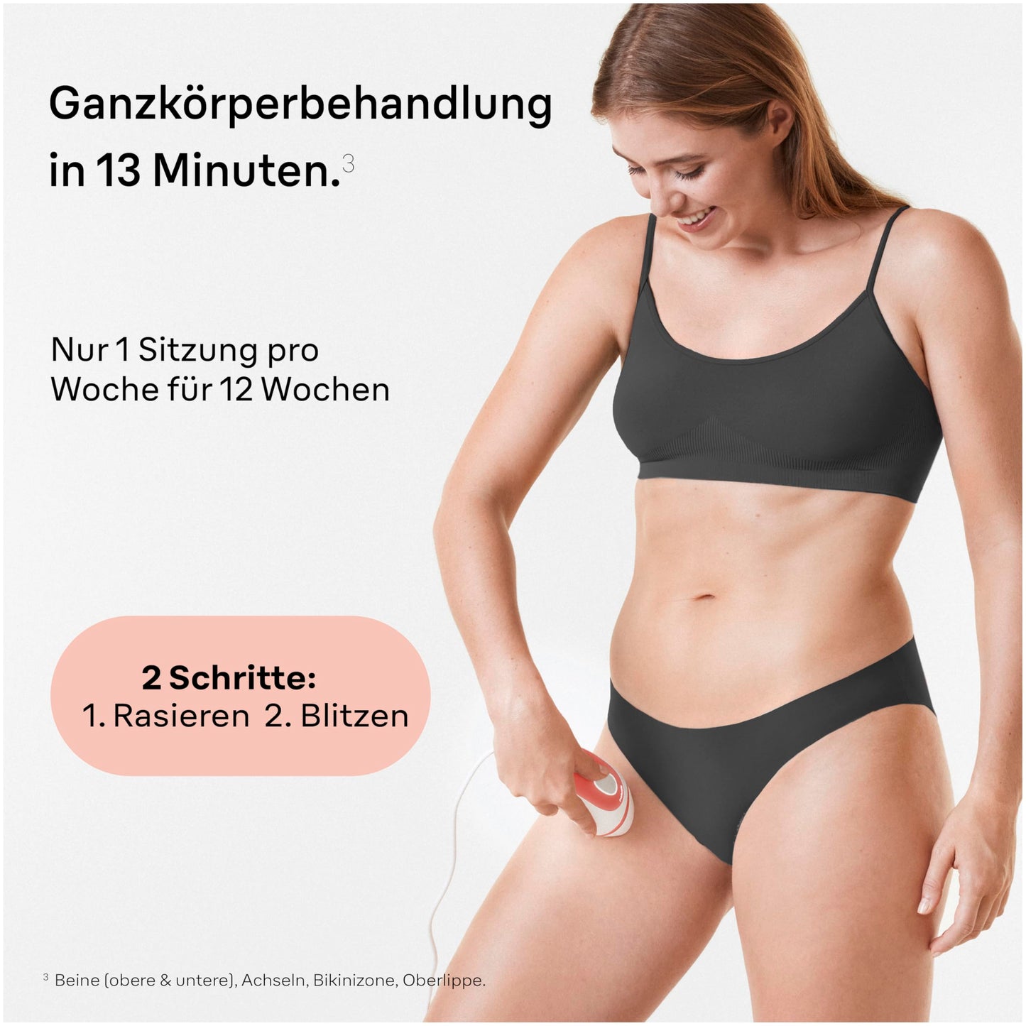 Braun IPL Silk-expert Mini – IPL Haarentfernungsgerät für Frauen, Dauerhafte und Schmerzfreie Haarentfernung – Kompakte Größe für unterwegs – Einfach, sicher und effizient – PL1000, Weiß/Rosa