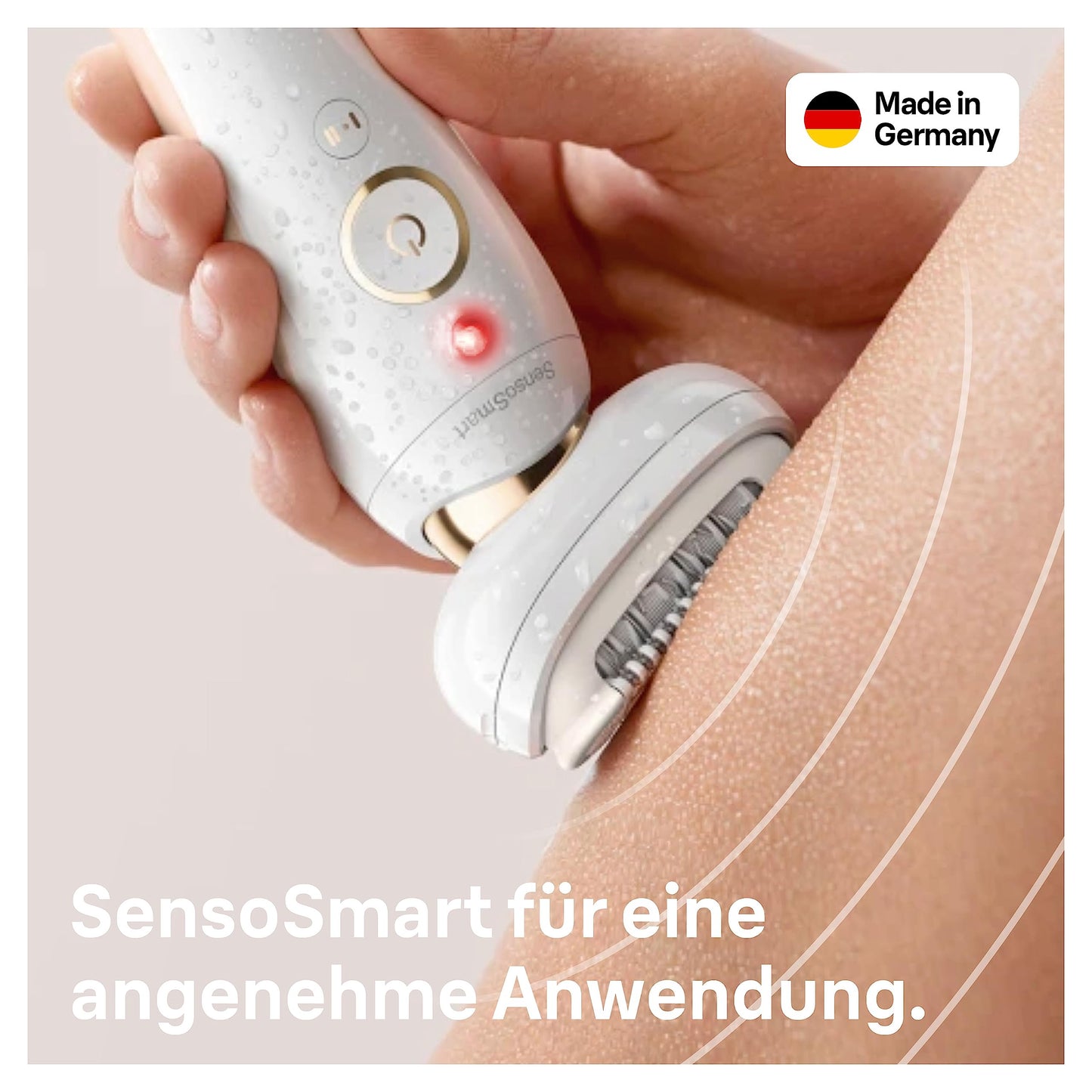 Braun Silk-épil 9 Flex Beauty-Set, Epilierer Damen / Haarentferner, FaceSpa Gesichtsreinigungsbürste, 9 Aufsätze, Tasche, mit flexiblem Kopf für einfachere Haarentfernung, 9100, weiß/gold