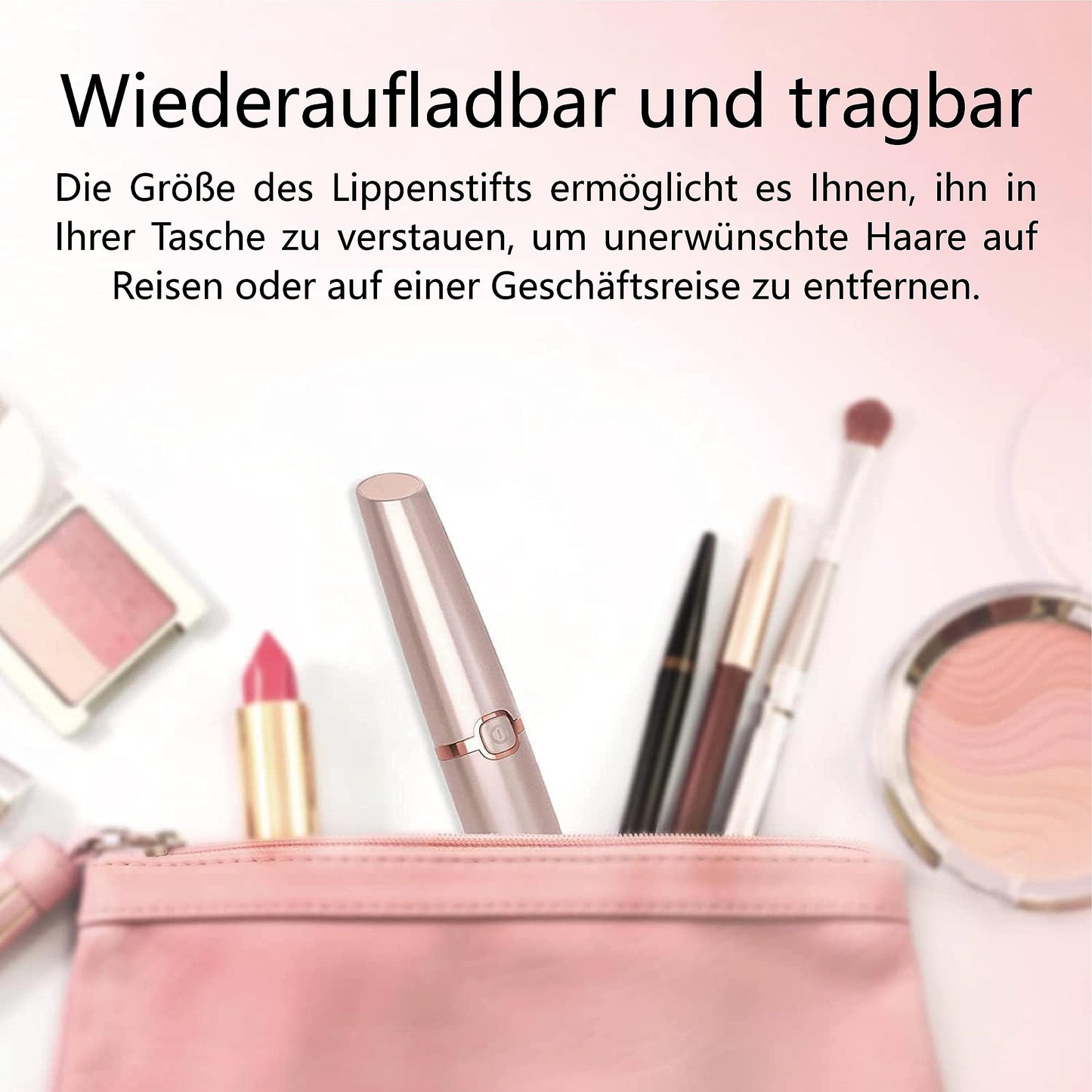 Augenbrauen Trimmer Damen Elektrisch Augenbrauenrasierer: epilierer Augenbrauen für Frauen Schmerzlos und Präzisions Eyebrow Trimmer for Woman