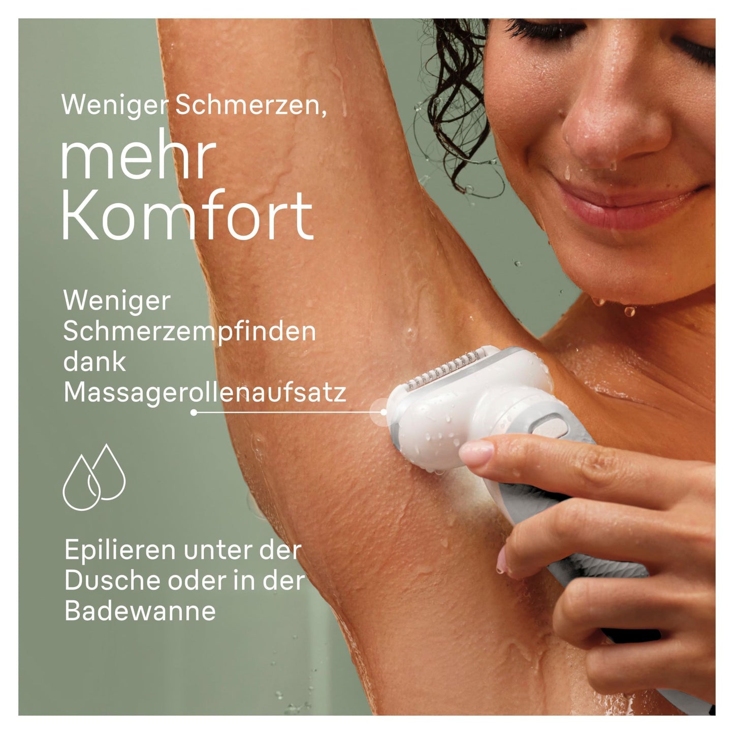 Braun Silk-épil 9, Epilierer mit schwenkbarem Kopf für eine einfache Haarentfernung, Wet&Dry, langanhaltend seidig-glatte Haut, Ladyshaver, Rasieraufsatz und Trimmeraufsatz,9-030, Weiß/Flamingorosa