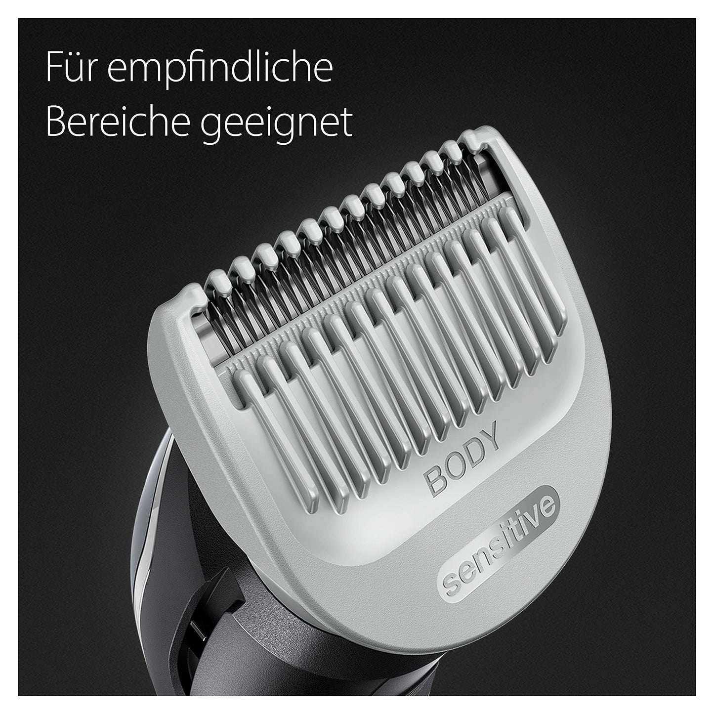 Braun Series 5 Bodygroomer / Intimrasierer Mann, Körperpflege- und Haarentfernung für Herren, für Brust, Achseln, Kammaufsätze 1 – 11 mm, wasserdicht, 100 Min. Laufzeit, BG5370