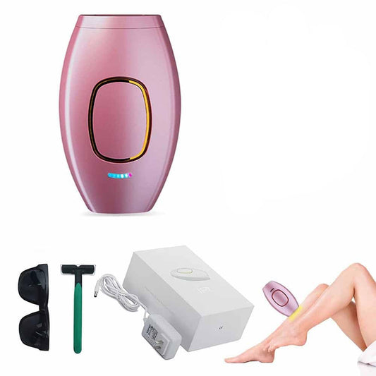 luxderm Glowora Silk3 IPL Epilierer Laser Dauerhafte Haarentfernung Laser Epilierer 5 Energiestufen 2 Modi IPL Epilierer Frauen Achseln Beine Körper