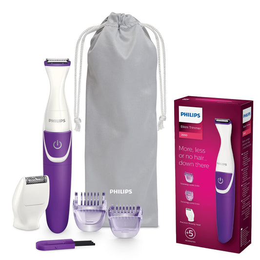 PHILIPS BRT383 / 15 3-in-1 Bikini Trimmer - 100% Waterproof - Purple